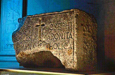 St. Joseph Church cornerstone